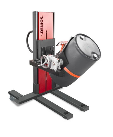  Dźwignik, wywrotnica 360°, beczki 60-220l, podwozie wąskie, wys. podnoszenia 120-930mm, ATEX + Generator ozonu za 1 złotych! 72279907 - używany 6 mc gwarancji