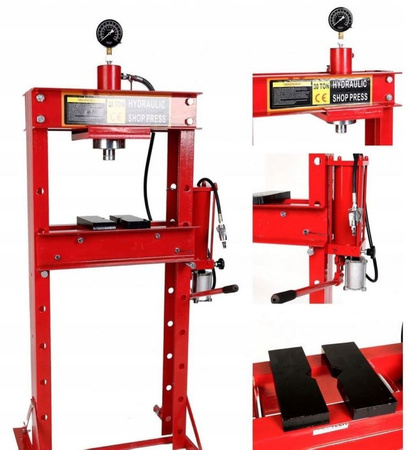 APTUT Prasa Hydrauliczno-Pneumatyczna MOCNA SOLIDNA (nacisk: 30 T) 21577628