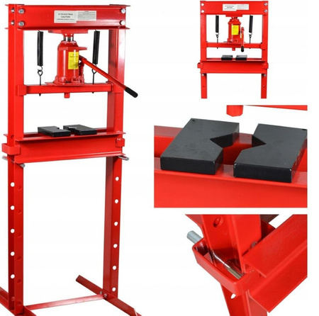 APTUT Prasa hydrauliczna warsztatowa 2x płyta (nacisk: 20 T) 21577604