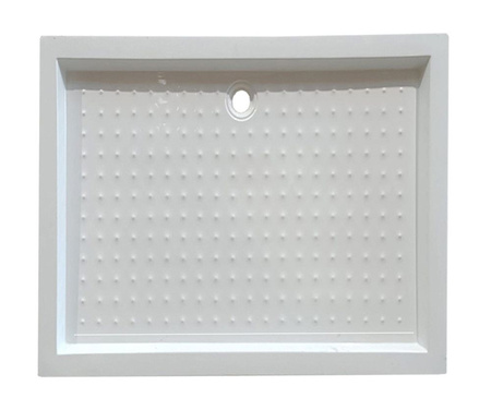 Brodzik prostokątny 120x90 white biały syfon 15cm głęboki wysoki 23178197