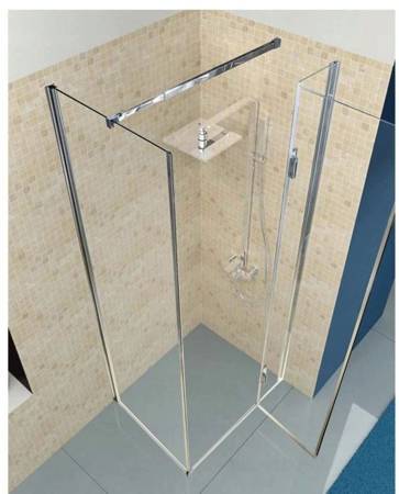 Calbati Kabina prysznicowa 90x90 szkło 6mm kwadrat 23178224