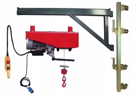 DESDEA Wciągarka elektryczna 300 kg / 30m - do wyboru ramię i mocowanie do rusztowania + Generator ozonu za 1 złotych! 08126406