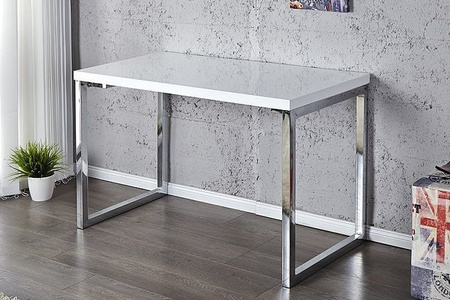 DOSTAWA GRATIS! 11260669 Nowoczesne biurko White Desk.120cm (kolor: biały)