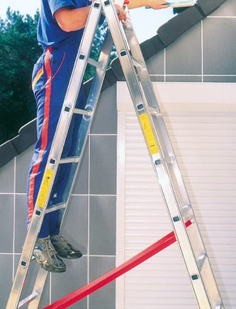 Drabina 2-elementowa aluminiowa Drabex 2x11 (wysokość robocza: 6,83m) 99674740