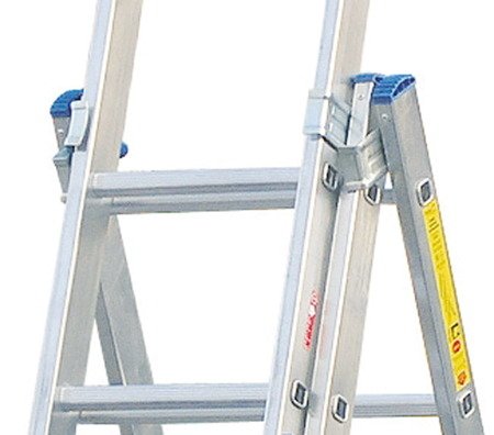 Drabina aluminiowa 3x14 Drabex na schody (wysokość robocza: 10,90m) 99674948
