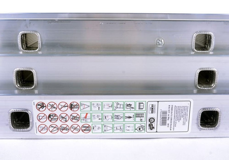 Drabina aluminiowa 3x9 KRAUSE CORDA (wysokość robocza: 6,20m) 99674934