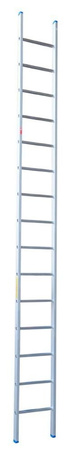 Drabina aluminiowa opieralna anodowana Drabex 15 stopniowa (wysokość robocza: 6,00m) 99674719