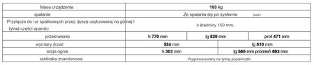 INVICTA Piec wolnostojący 12kW Angor (górna lub tylna średnica wylotu spalin: 150mm) - spełnia anty-smogowy EkoProjekt 86854952