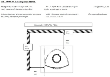 INVICTA Piec wolnostojący 12kW Argos (wylot spalin: góra) - spełnia anty-smogowy EkoProjekt 86828241