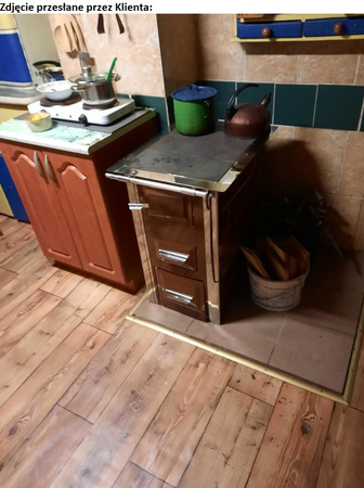 Kuchnia kaflowa, angielka 7,5kW, bez płaszcza wodnego (kolor: do wyboru) - spełnia anty-smogowy EkoProjekt 92282098