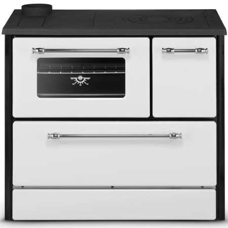 Kuchnia węglowa emaliowana westfalka z piekarnikiem 9,32-11,32kW (kolor: biały, średnica wylotu spalin: 130 mm) - spełnia anty-smogowy EkoProjekt 99682162