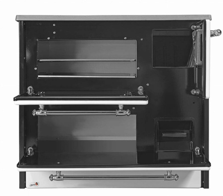 Kuchnia węglowa emaliowana westfalka z piekarnikiem 9,32-11,32kW (kolor: biały, średnica wylotu spalin: 130 mm) - spełnia anty-smogowy EkoProjekt 99682162