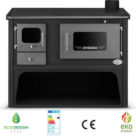 Kuchnia węglowa z płaszczem wodnym westfalka 16-20kW (kolor: czarny, średnica wylotu spalin: 130 mm) - spełnia anty-smogowy EkoProjekt 99680209