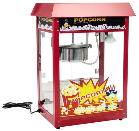 Maszyna do popcornu z wózkiem Royal Catering (moc: 1600W, wydajność: 5 - 6 kg/h) 45643432