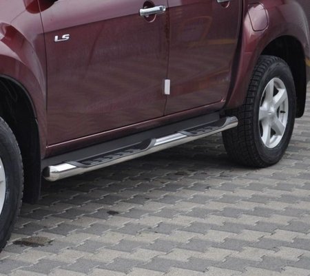 Orurowanie ze stopniami z zagłębieniami - Toyota Hilux Revo 2015- 01665417