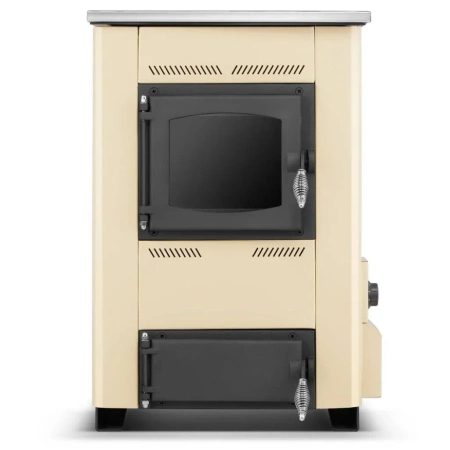 Piec kominek koza kuchenka kuchnia węglowa westfalka piecokuchnia kocioł CO z płaszczem wodnym 15-17kW (średnica wylotu spalin: 130 mm) - spełnia anty-smogowy EkoProjekt 99682159