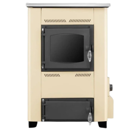Piec kominek koza kuchenka kuchnia węglowa westfalka piecokuchnia kocioł CO z płaszczem wodnym 15-17kW (średnica wylotu spalin: 130 mm) - spełnia anty-smogowy EkoProjekt 99682159