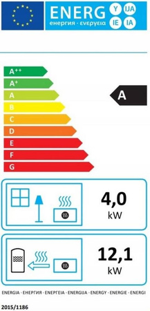 Piec kuchenka kuchnia westfalka z płaszczem wodnym i piekarnikiem 16kW (średnica wylotu spalin: 130 mm) - spełnia anty-smogowy EkoProjekt 04482077