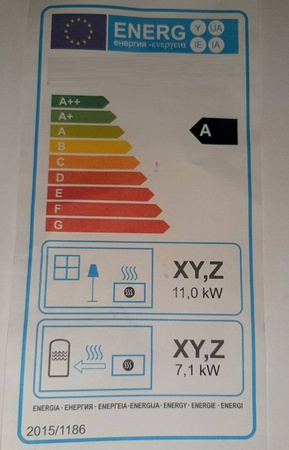 Piec stalowy wolnostojący z płaszczem wodnym 11kW - spełnia anty-smogowy EkoProjekt 04482067