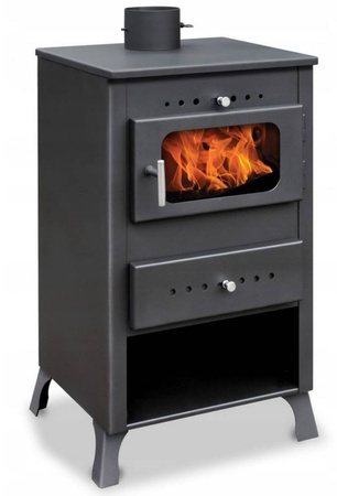 Piec stalowy wolnostojący z płaszczem wodnym 4,5/5,6 kW - spełnia anty-smogowy EkoProjekt 04482059