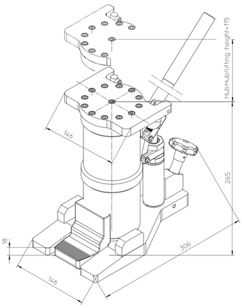 Podnośnik hydrauliczny (nośność: 6T) 49942928