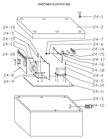 Stół podnośny elektryczny (wymiary platformy: 1200x2000 mm, udźwig: 4000 kg, wysokość podnoszenia min/max: 240-1050 mm) 3109771