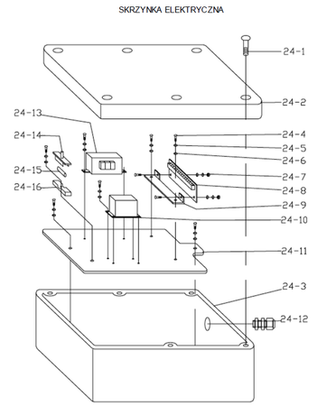 Stół podnośny elektryczny (wymiary platformy: 1200x2000 mm, udźwig: 4000 kg, wysokość podnoszenia min/max: 240-1050 mm) 3109771