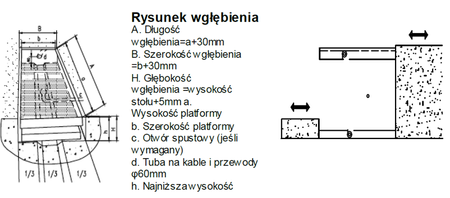 Stół podnośny elektryczny (wymiary platformy: 1200x2000 mm, udźwig: 4000 kg, wysokość podnoszenia min/max: 240-1050 mm) 3109771