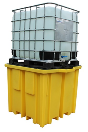 Wanna wychwytowa z tworzywa pod pojemnik IBC/KTC 1150L (wymiary: 1230x1340x1090 mm) 09882210