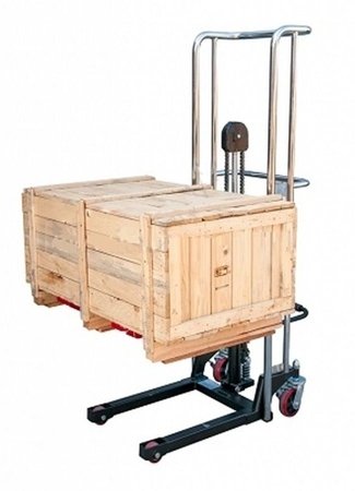 Wózek masztowy ręczny z platformą (udźwig: 400kg, max wysokość podnoszenia: 1200mm) 62666869