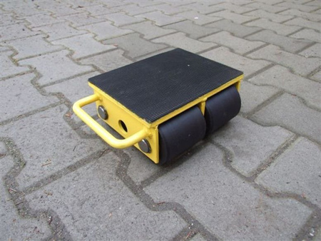 Wózek stały 4 rolkowy, rolki: 4x stal (nośność: 8 T) 12235591