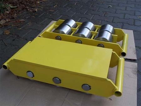 Wózek stały 6 rolkowy, rolki: 6x stal (nośność: 50 T) 12235595