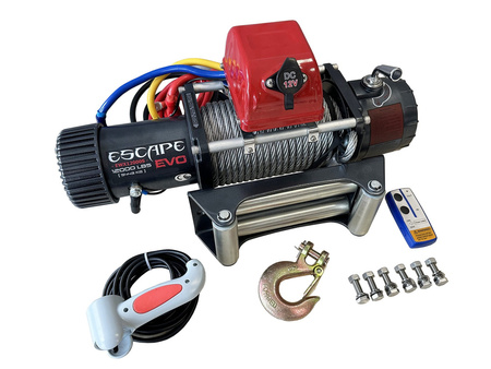 Wyciągarka Escape EVO 12000 lbs [5443 kg] EWX-S 12V (lina stalowa: 10.2mm×25.5m) 81877708