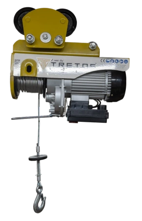 Wyciągarka warsztatowa z wózkiem bezprzewodowa Tretos Force TR-99020 230V (udźwig: 500-990 kg, wysokość podnoszenia: 10-20 m)