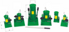 Pompa hydrauliczna ręczna (pojemność zbiornika: 1,1 dm3) 62725751