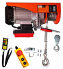 Wciągarka elektryczna, sterowanie bezprzewodowe 230V (udźwig: 800/400 kg, wysokość podnoszenia: 5/10 m, moc: 1300 W) 00082160